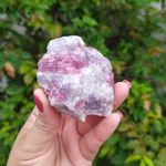 PEDRA BRUTA TURMALINA ROSA G - AMOR