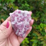 PEDRA BRUTA TURMALINA ROSA G - AMOR