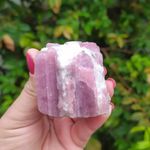 PEDRA BRUTA TURMALINA ROSA G - AMOR