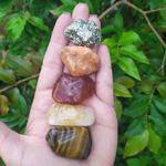 KIT 5 CRISTAIS PARA PROSPERIDADE E ABUNDÂNCIA