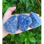 PEDRA BRUTA QUARTZO AZUL G - ACALMA E TRANQUILIZA