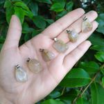 PINGENTE QUARTZO RUTILADO - ESPIRITUALIDADE