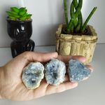 DRUSA DE CELESTITA 65 A 95 GR – PEDRA CELESTIAL
