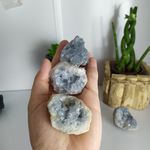 DRUSA DE CELESTITA 65 A 95 GR – PEDRA CELESTIAL