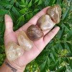 PEDRA ROLADA CITRINO NATURAL - ABUNDÂNCIA E OTIMISMO