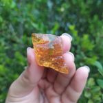 PEDRA POLIDA AMBAR RESINA NATURAL – QUALIDADE EXTRA