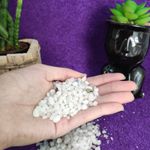 PACOTE PEDRA QUARTZO BRANCO CASCALHO 100G