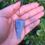 PÊNDULO QUARTZO AZUL - ACALMA E TRANQUILIZA