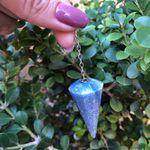 PÊNDULO QUARTZO AZUL - ACALMA E TRANQUILIZA