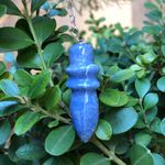 PÊNDULO EGÍPCIO QUARTZO AZUL - ACALMA E TRANQUILIZA