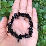 Pulseira de Cascalho Pedra Ônix - Poder