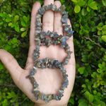 PULSEIRA DE CASCALHO PEDRA LABRADORITA – PROTEÇÃO