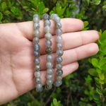 PULSEIRA PEDRA LABRADORITA 6mm – PROTEÇÃO