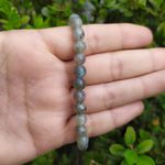 PULSEIRA PEDRA LABRADORITA 6mm – PROTEÇÃO