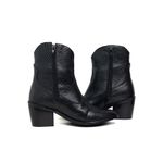 Bota Western Laura Croco Preto