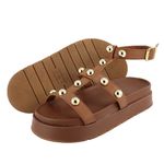 Flatform Virginia Caramelo