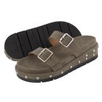 Flatform Lolla Camurça Cinza