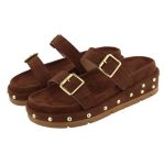 Flatform Lolla Camurça Marrom