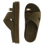 Flatform Anitta Camurça Verde Musgo