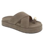 Flatform Anitta Camurça Cinza