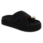 Flatform Anitta Camurça Preta