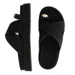 Flatform Anitta Camurça Preta