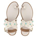 Rasteira Cora Off White