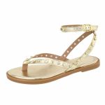 Rasteira Cissa Ouro Light