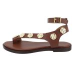 Rasteira Eloá Marrom