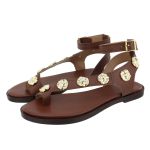 Rasteira Eloá Marrom