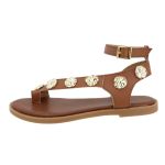 Rasteira Eloá Caramelo