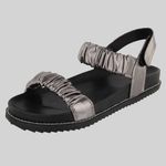 Birken Feminina BK20 Metalizado Prata Velho