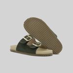 Birken Feminina Soft Malu Verde Militar