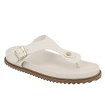 Flat Liz Off White