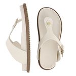 Flat Liz Off White