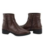 Bota Tati Chocolate Couro Legitimo