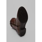 Bota Cano Curto Feminina Conhaque