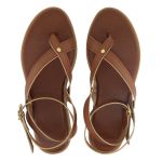 Flat Rasteira Maju Caramelo