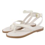 Flat Rasteira Maju Off White