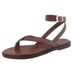 Flat Rasteira Maju Marrom