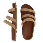 Flatform Luiza Caramelo