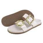 Flat Duda Croco Off White