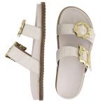 Flat Duda Croco Off White
