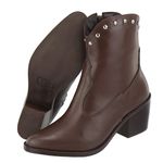 Bota Western Vitoria Chocolate Couro Legitimo