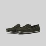 Mocassim Masculino Verde Militar