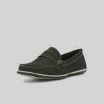 Mocassim Masculino Verde Militar