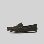 Mocassim Masculino Verde Militar