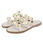 Flat Rasteira Mavi Off White
