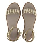 Flat Rasteira Nina Nude