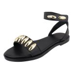 Flat Rasteira Nina Preta
